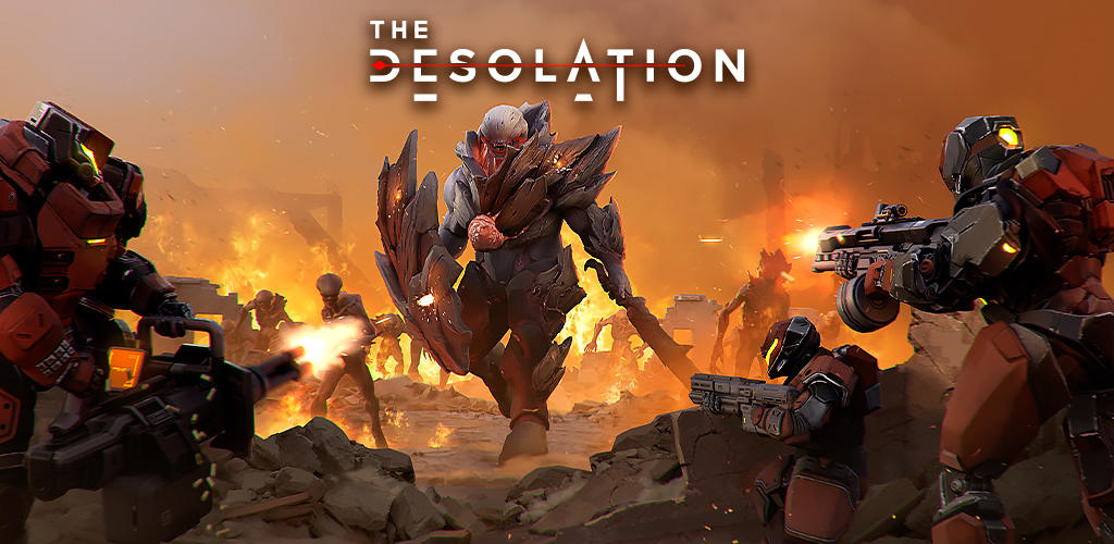 Banner of The Desolation: shooting games 