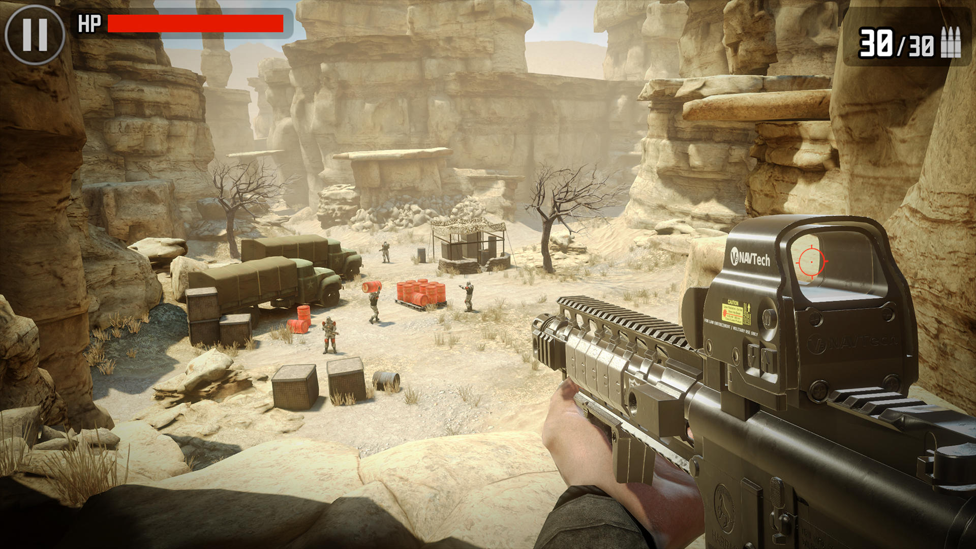 Screenshot 1 of Zombie Sniper War 3 - Fogo FPS 1.5