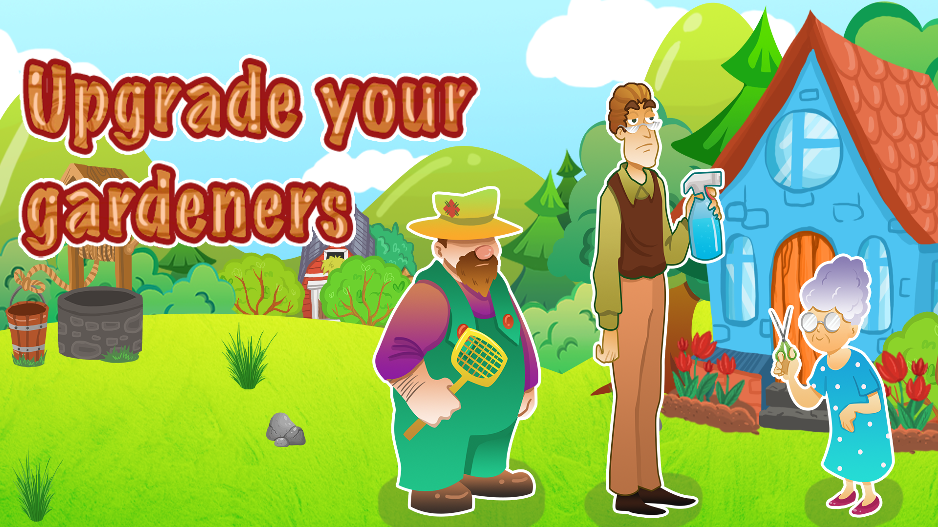 Bugs Riot - Gardeners Conquest 게임 스크린샷