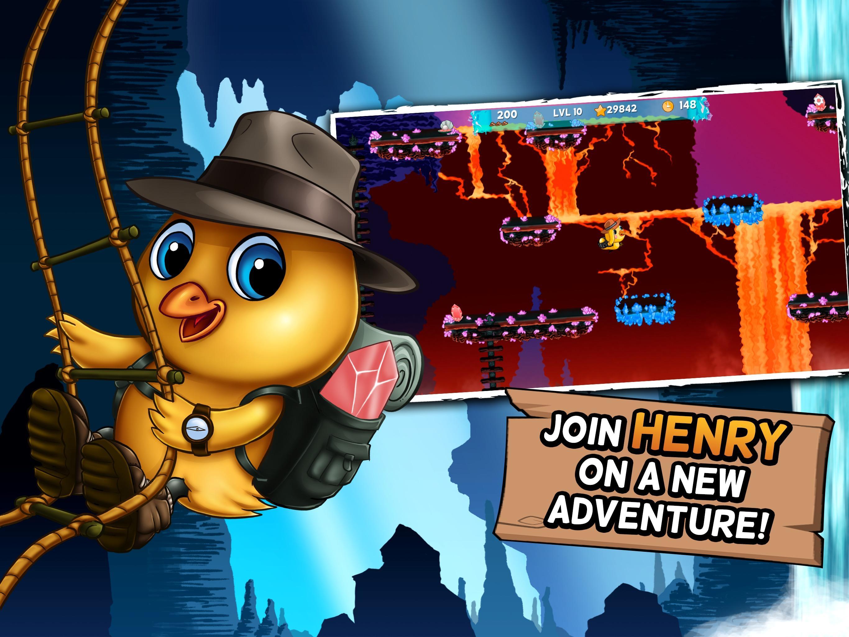 Henry and the Crystal Caves ภาพหน้าจอเกม