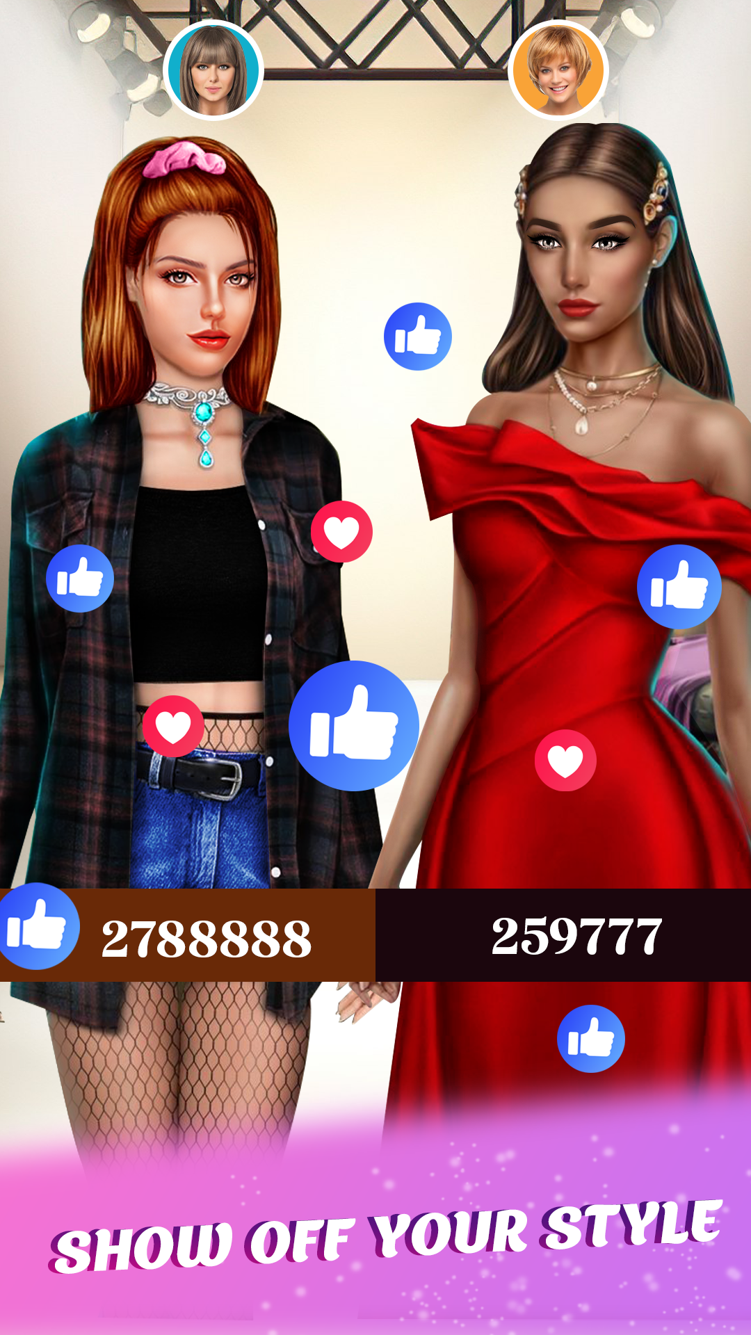 Скриншот игры Fashion Show : girl games 2023