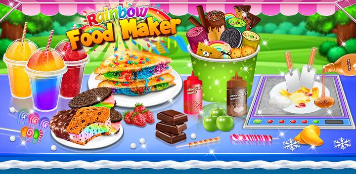 Banner of Ice Cream Rolls Maker- Rainbow Sandwich Food Stall 2.2