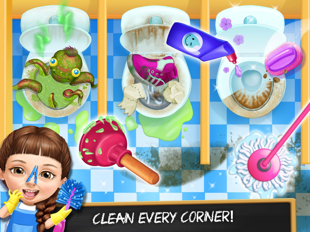Sweet Baby Girl Cleanup 6 screenshot game