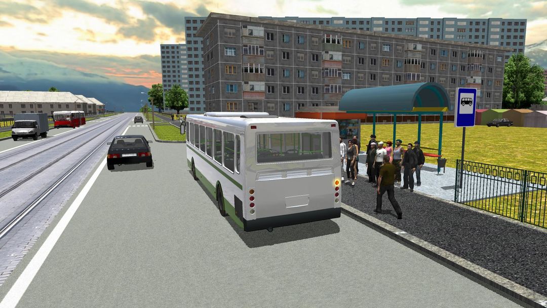 Bus Simulator 3D 게임 스크린 샷
