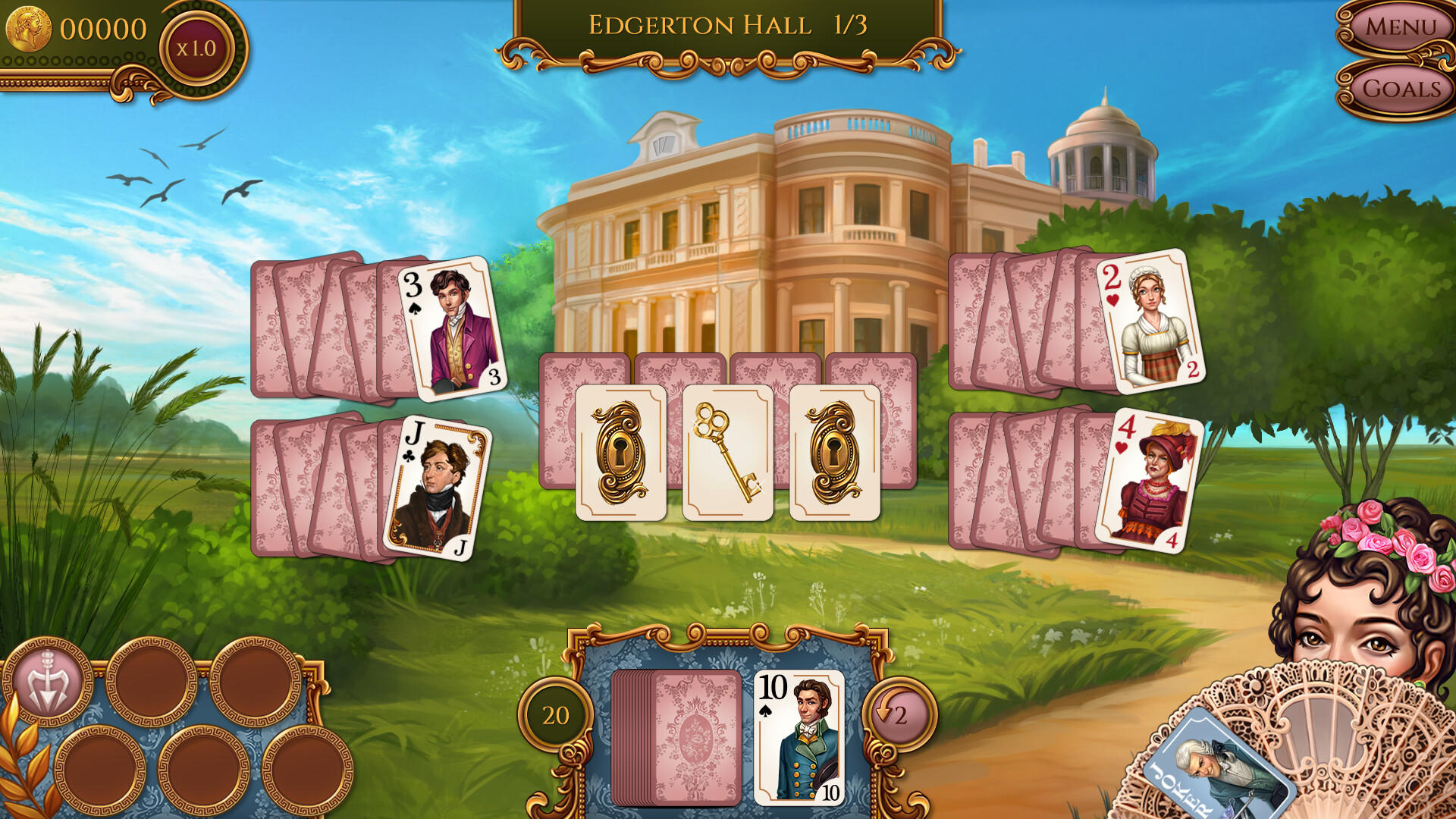 Screenshot of Regency Solitaire II