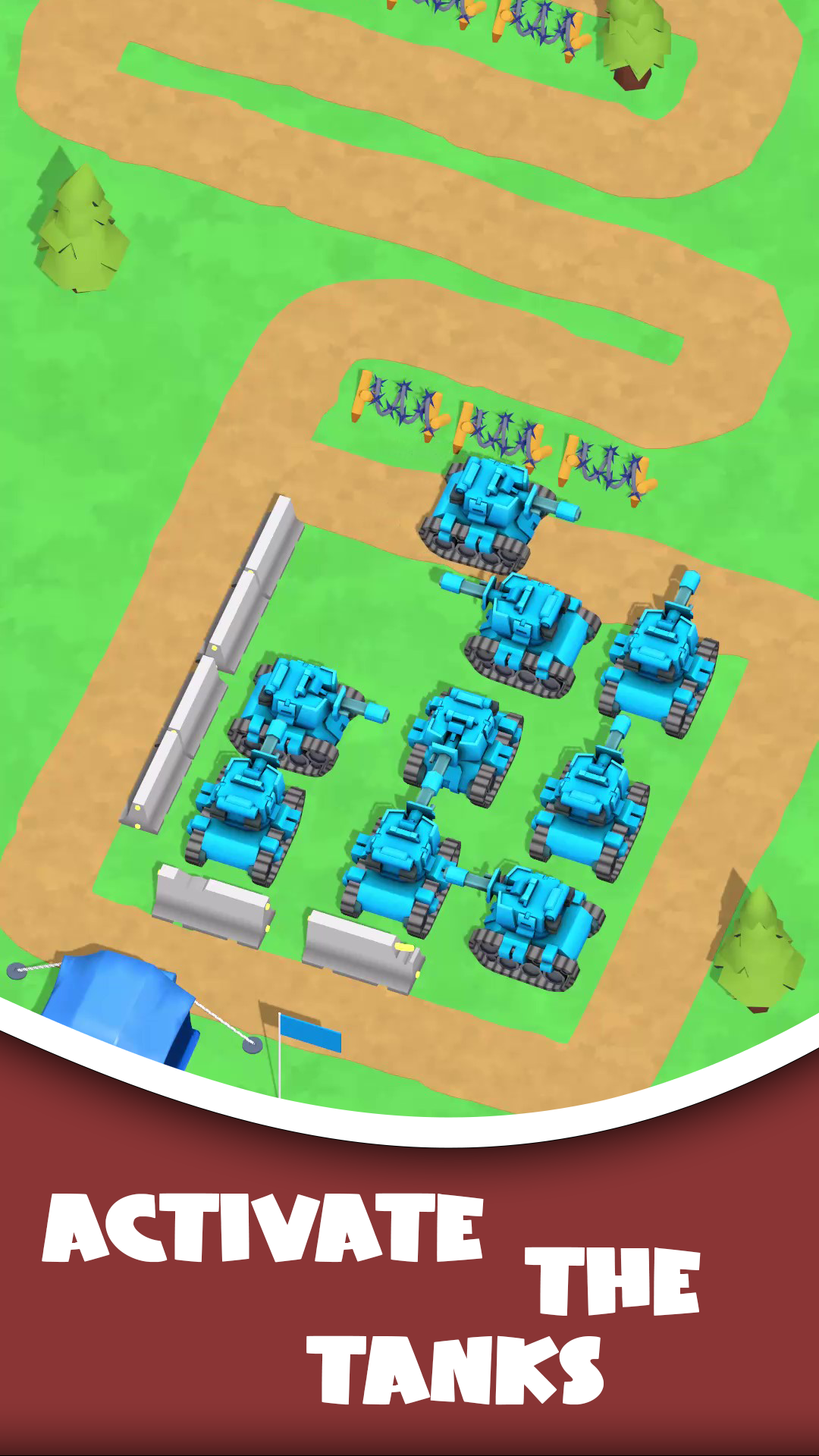 Park Defense Game Screenshot