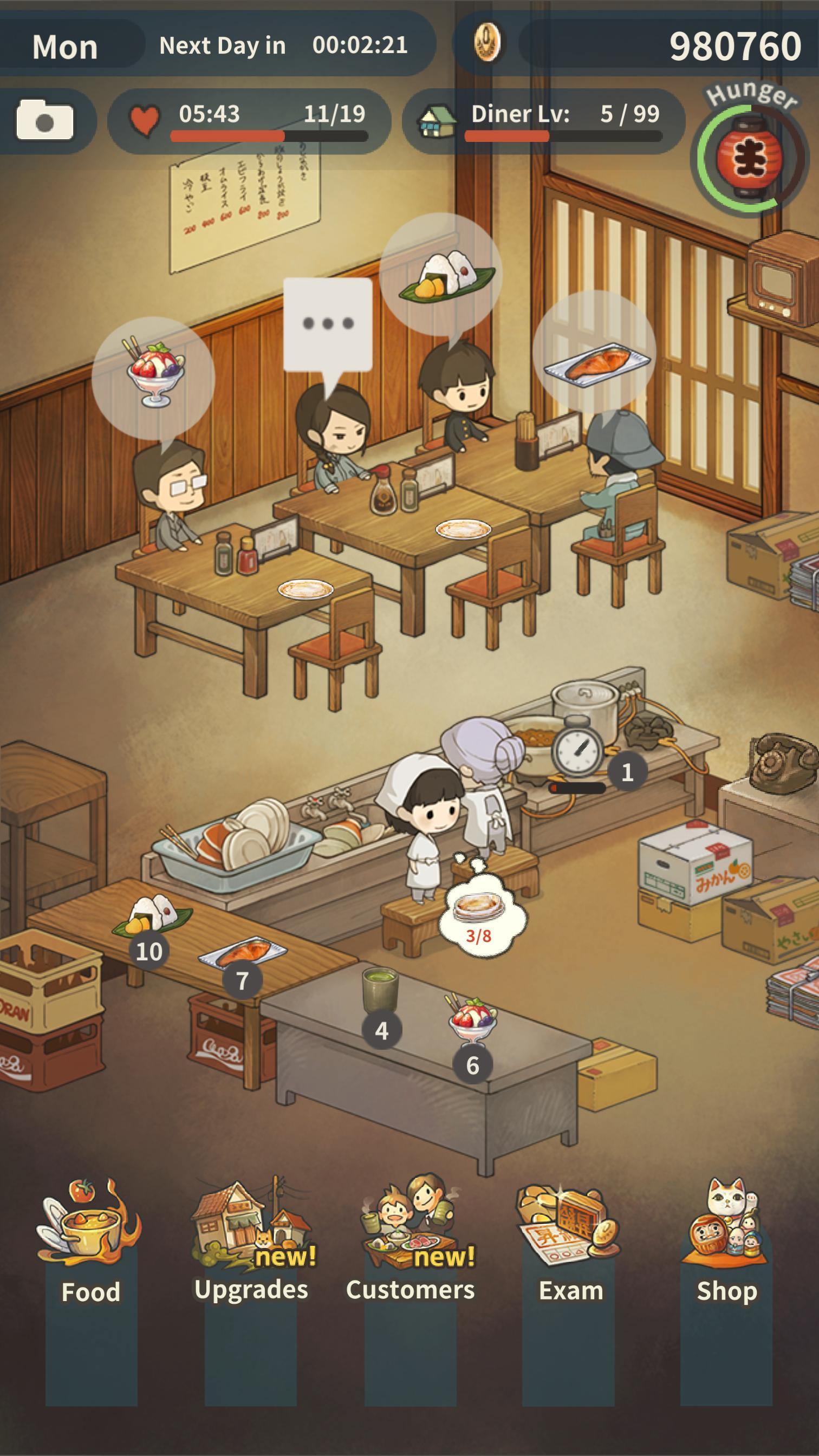 Hungry Hearts Diner Neo Game Screenshot