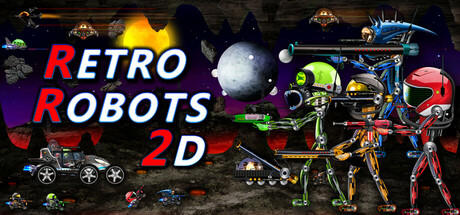 Banner of RETRO ROBOTS 2D 