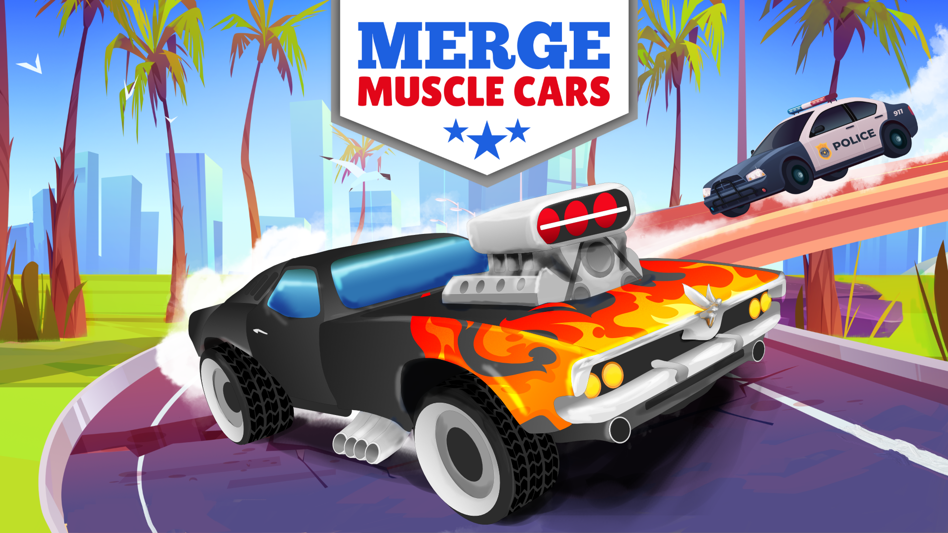 Merge Muscle Car: Cars Mergerのキャプチャ