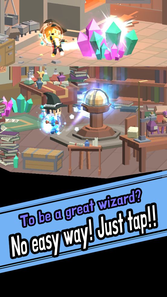 Make a Great Wizard screenshot game