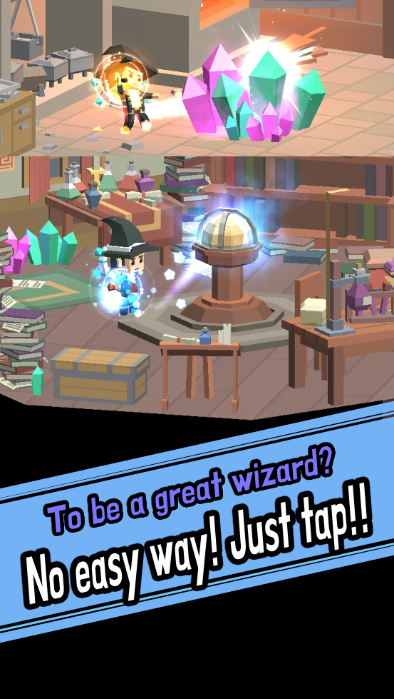 Make a Great Wizard Game Screenshot