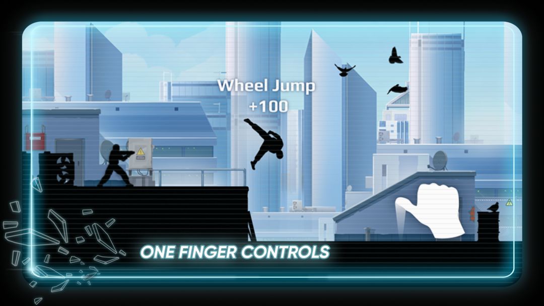 Screenshot of Vector: Parkour Run