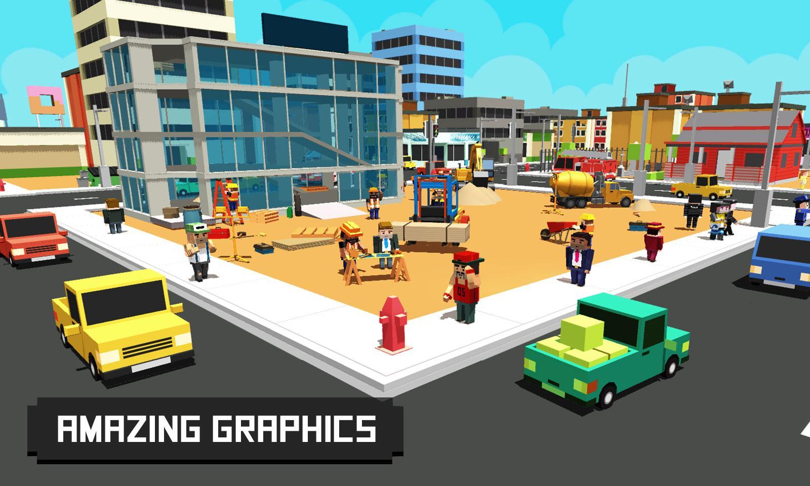 City builder 17 Parking Plaza Game Screenshot