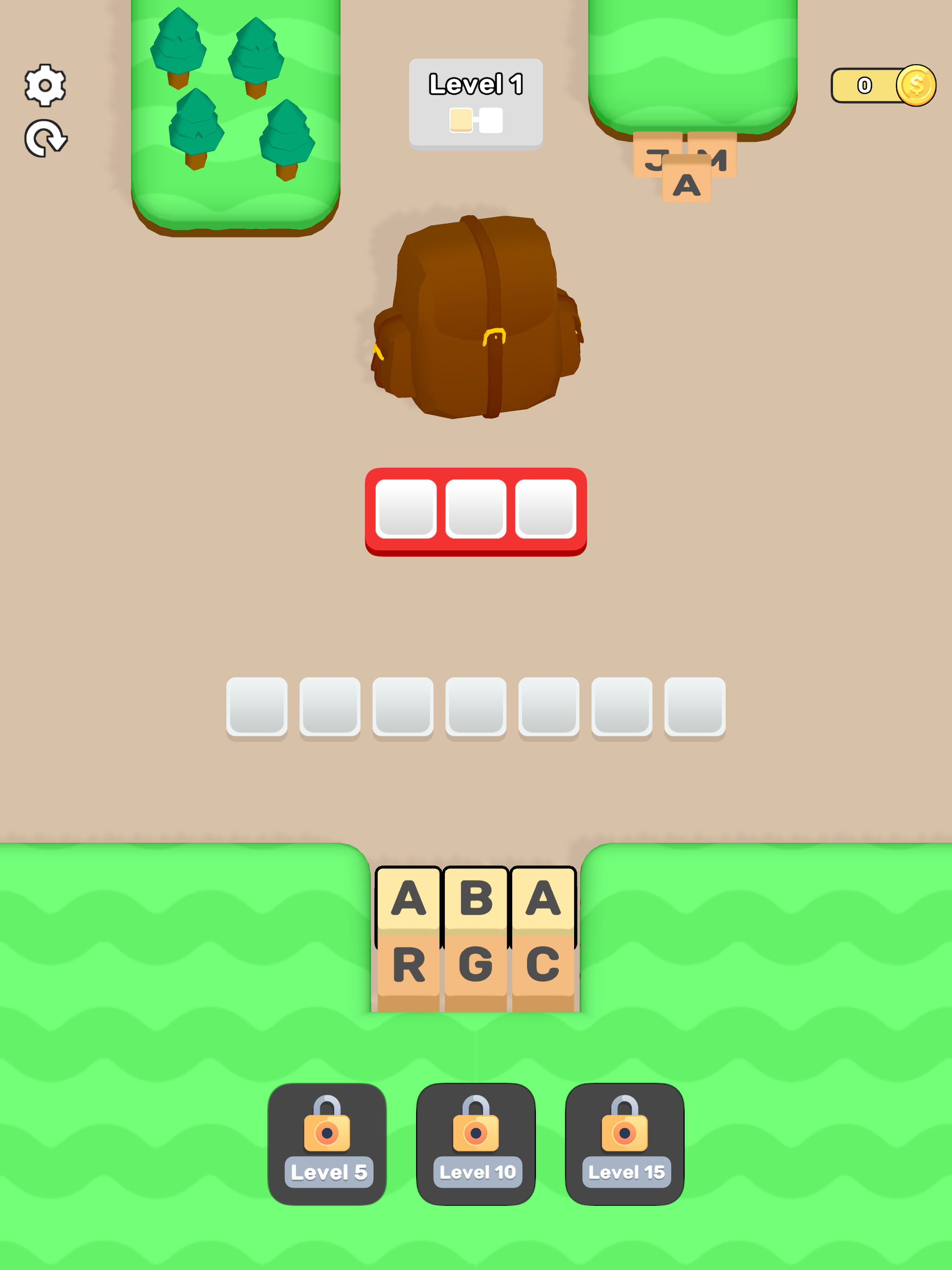 Word Jam Game Screenshot