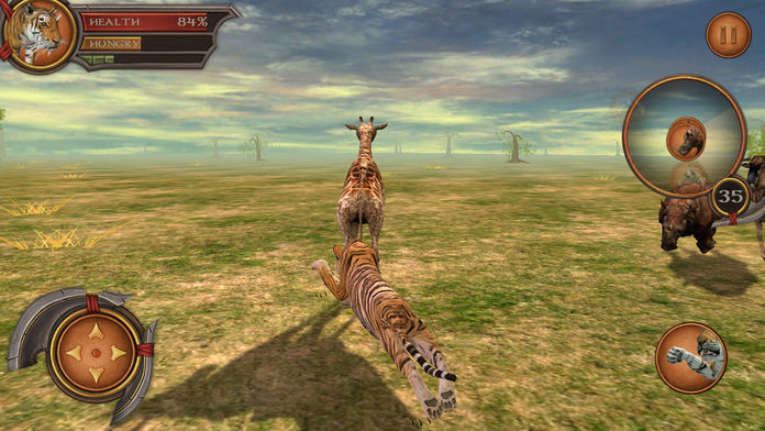Tiger Adventure 3D Simulator Pro ภาพหน้าจอเกม