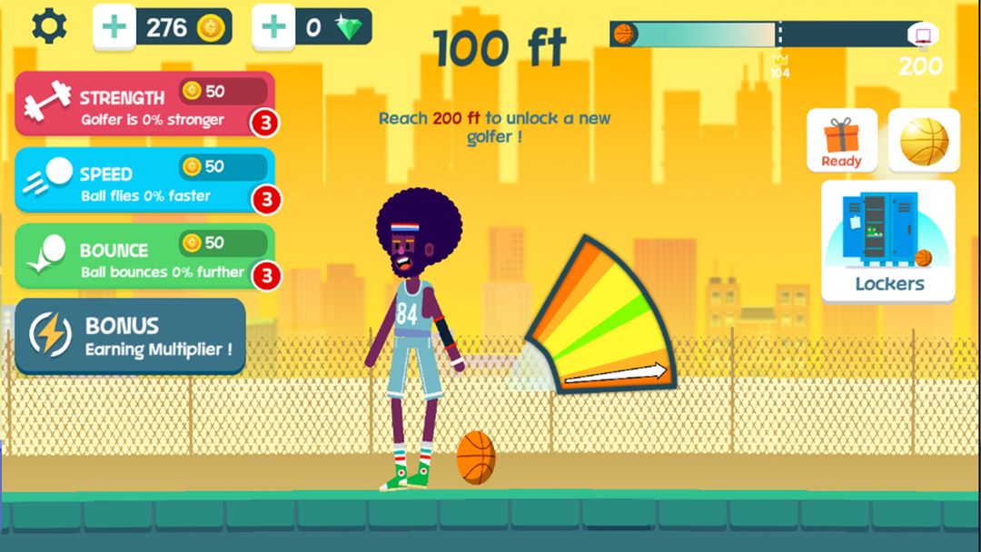 Screenshot of BasketBall Orbit