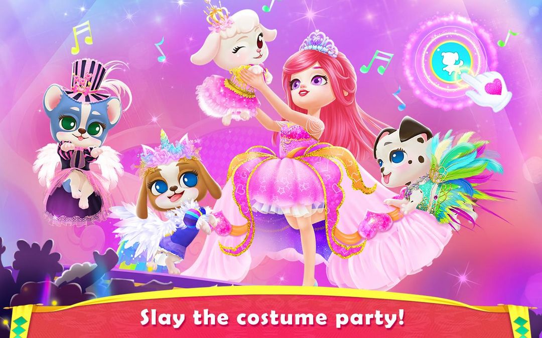 Screenshot of Royal Puppy Costume Party