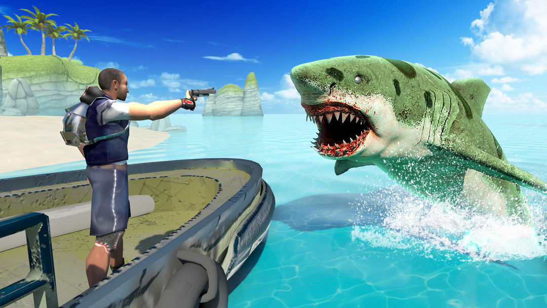 Shark Simulator 2018 게임 스크린 샷