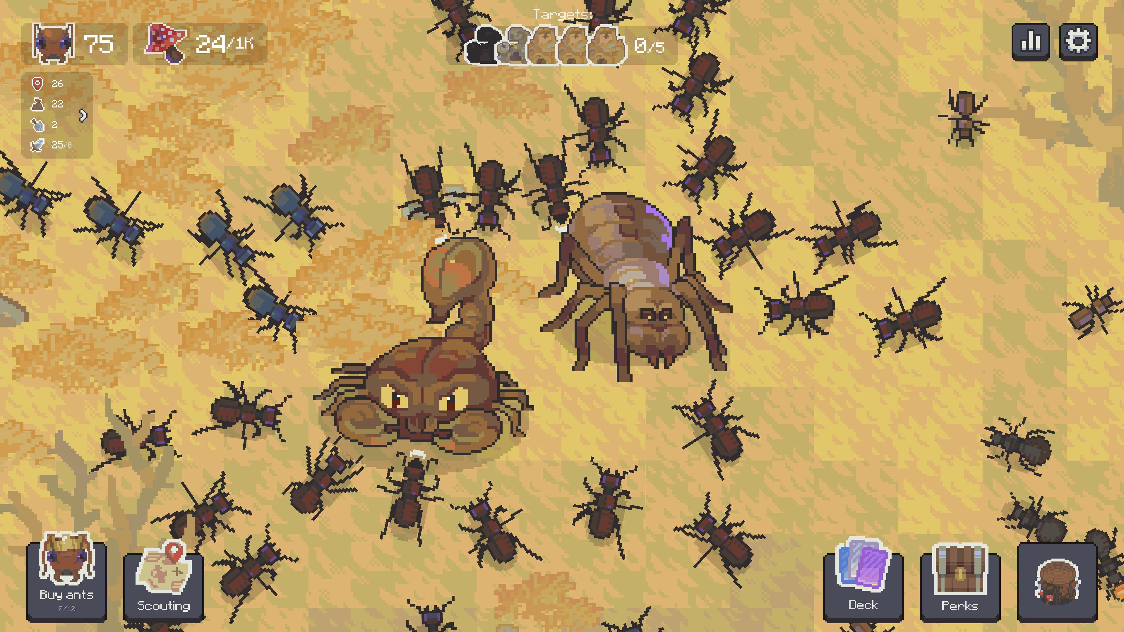 Ant Colony: Wild Forest ภาพหน้าจอเกม