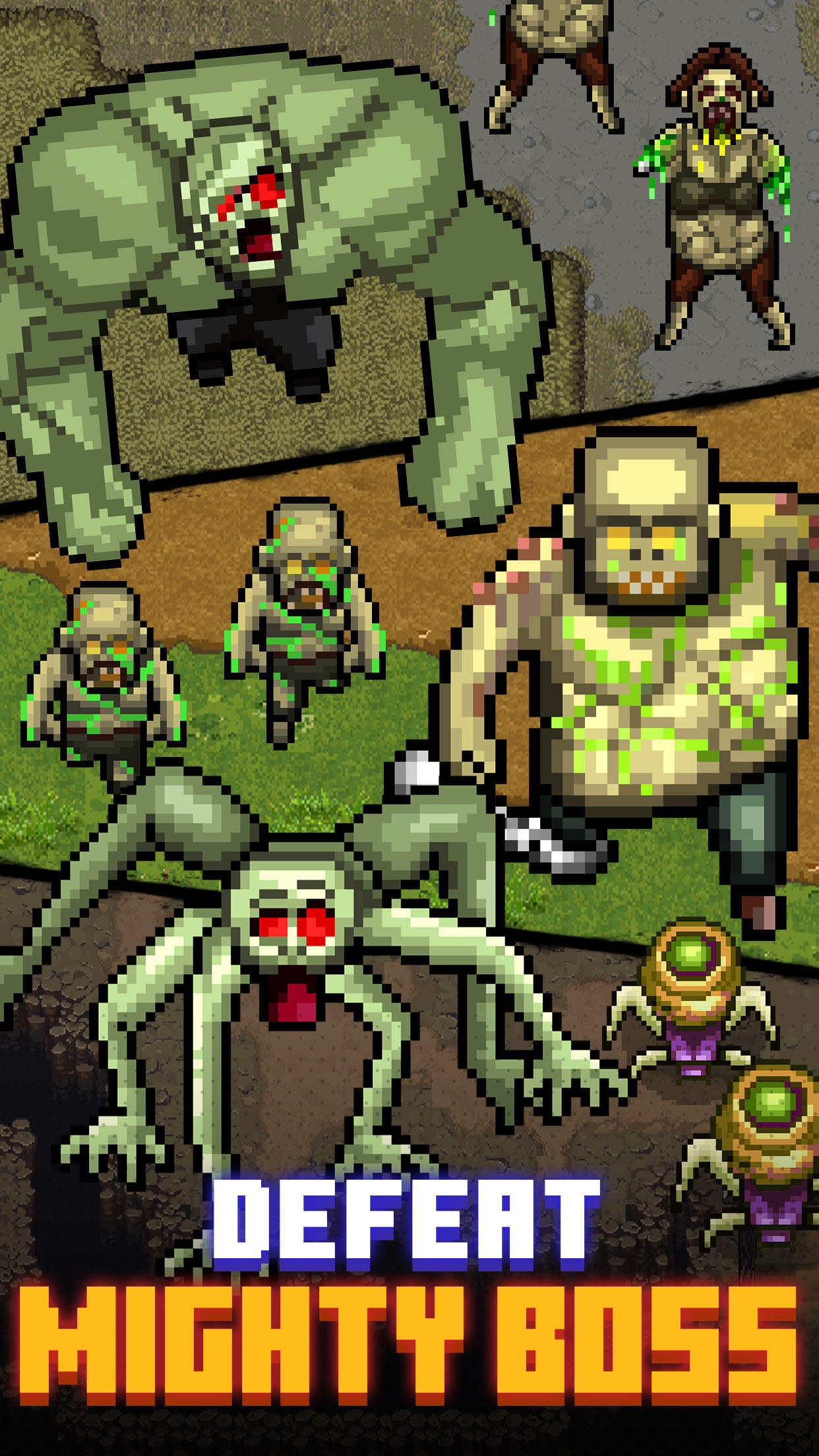 Zombie Survival: Defense War Z Game Screenshot