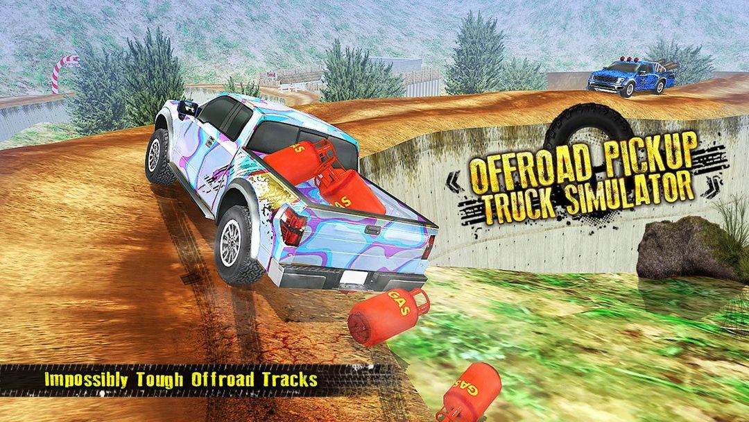 Off - Road Pickup Truck Simulator 게임 스크린 샷