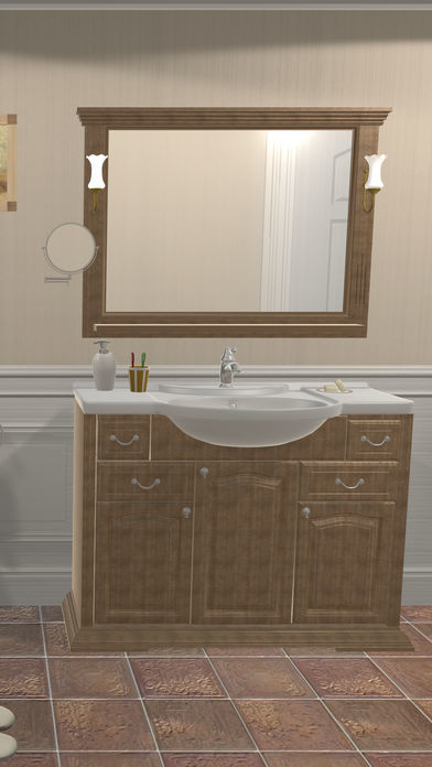 Screenshot of 脱出ゲーム Rustic Bathroom
