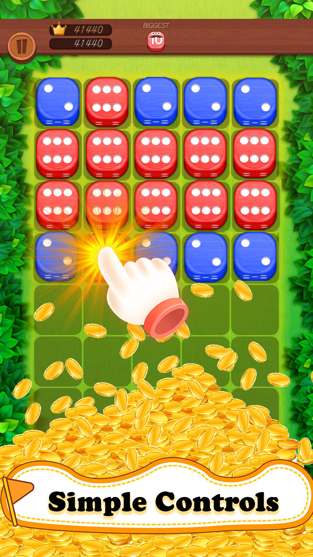 Emoji Dice Game Screenshot