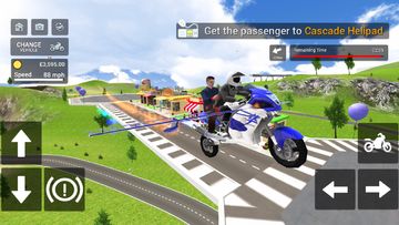 Flying Motorbike Simulator 遊戲截圖