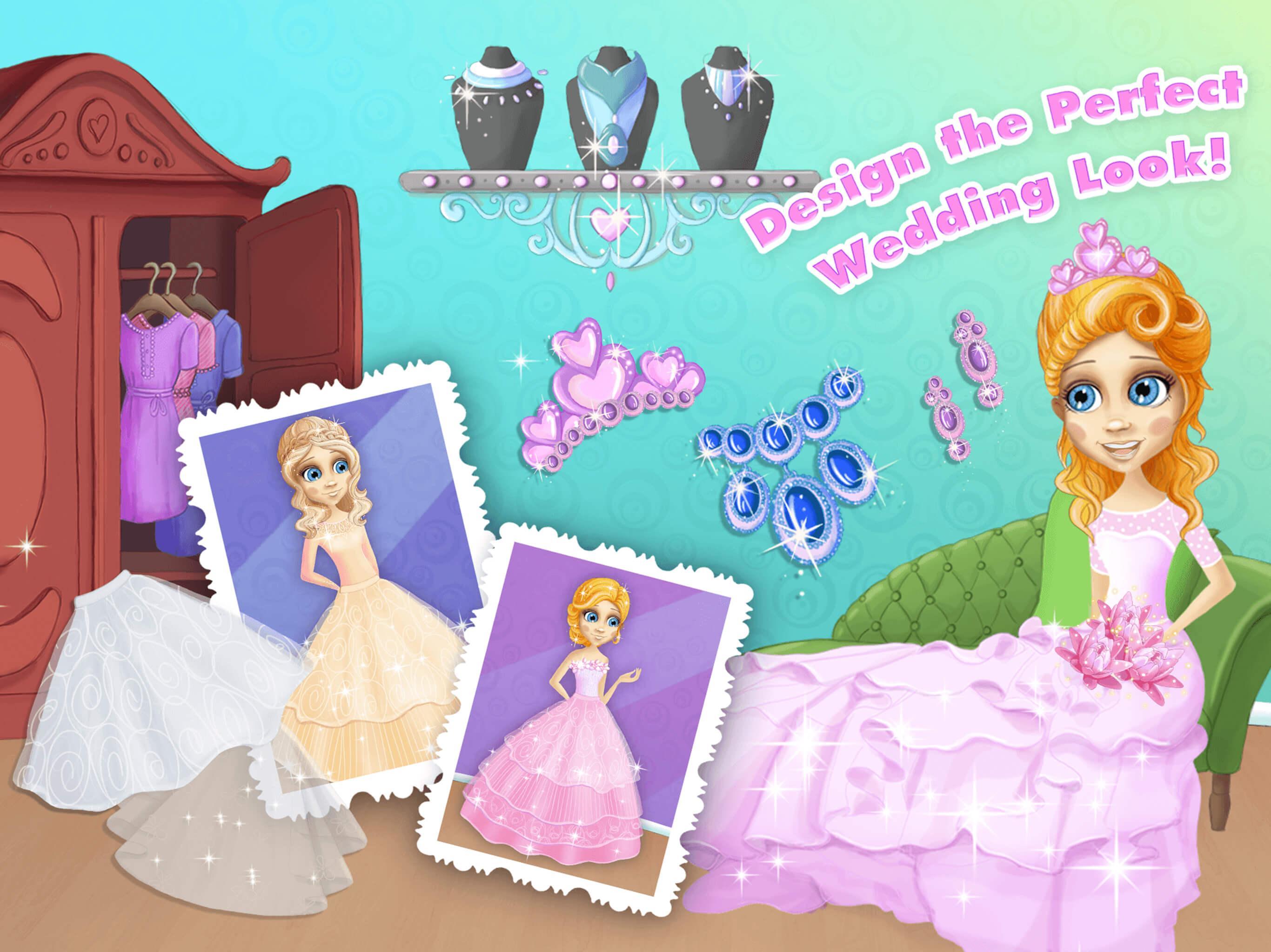 Princess Amy Wedding Salon 2 Game Screenshot
