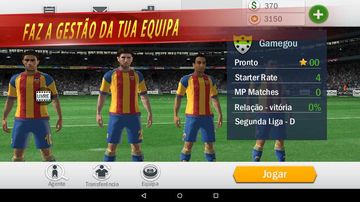 Captura de Tela do Jogo Soccer Shootout
