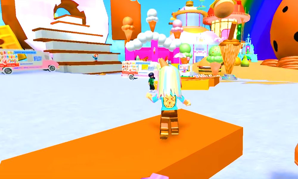Screenshot of Crazy Cookie Escape Obby Roblox's Mod