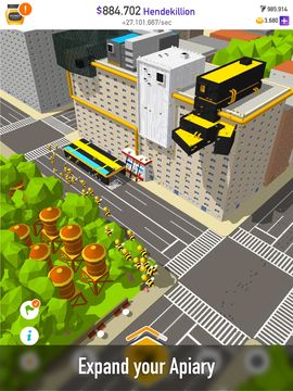 Cuplikan Layar Game HoneyBee Planet - Tap Tap Bees