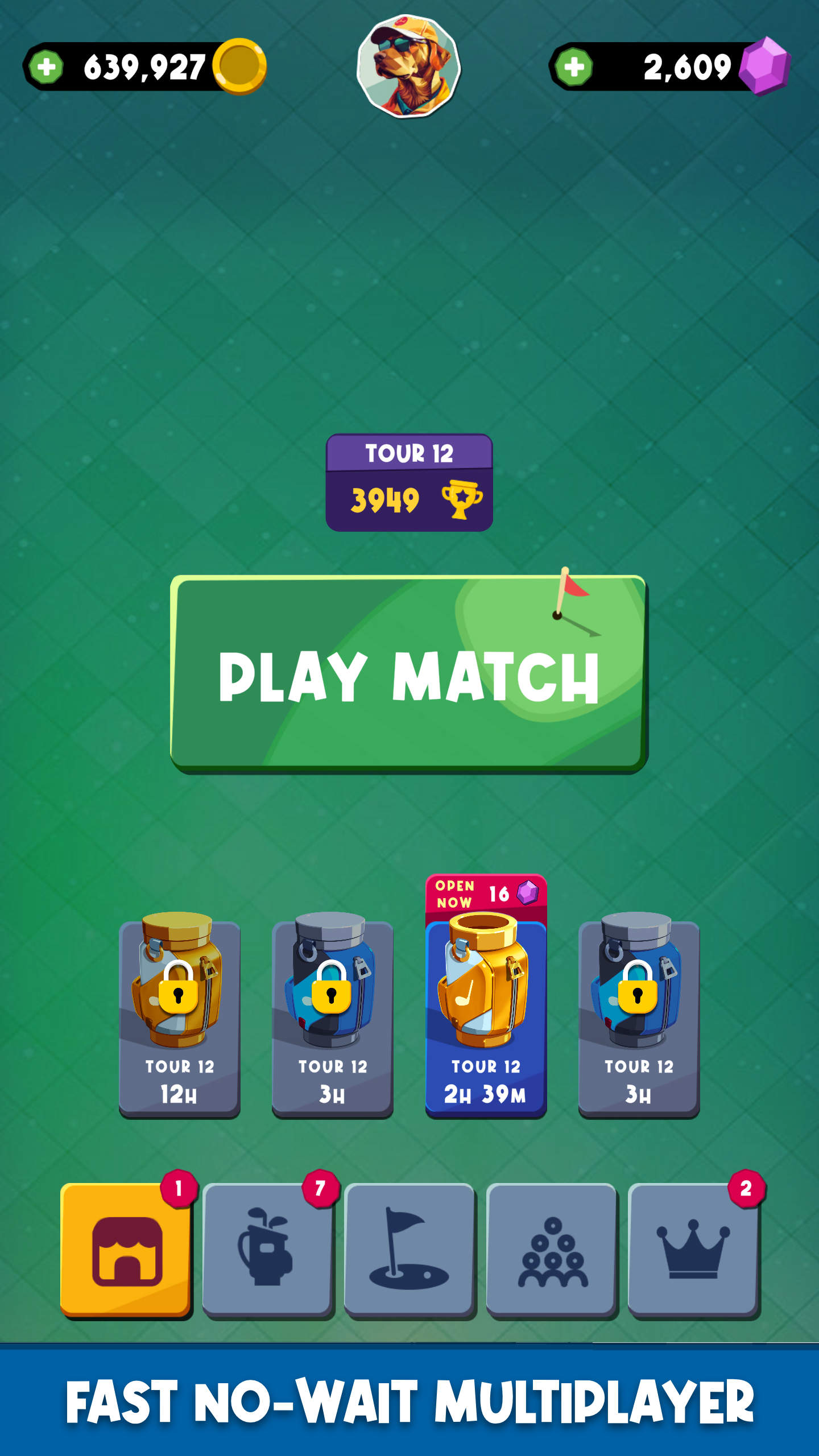 Bogey Royale ภาพหน้าจอเกม