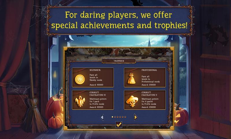 Captura de Tela do Jogo Solitaire game Halloween 2