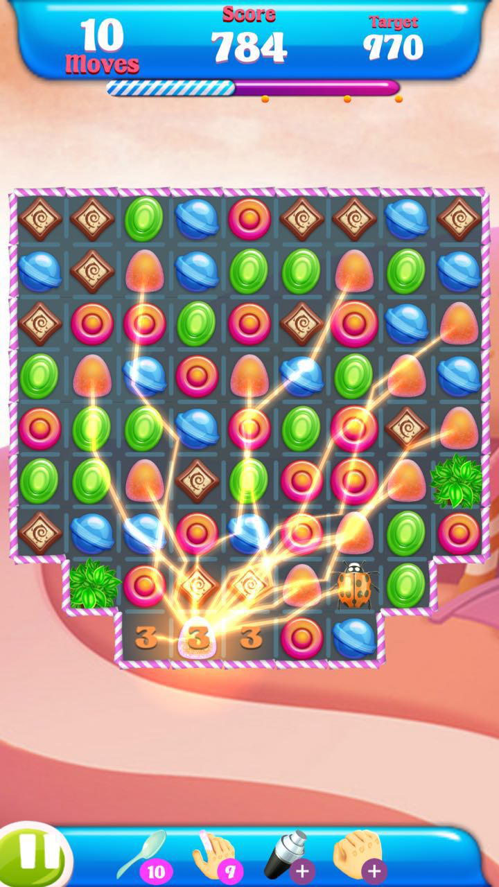 Sweet Candy Master Game Screenshot