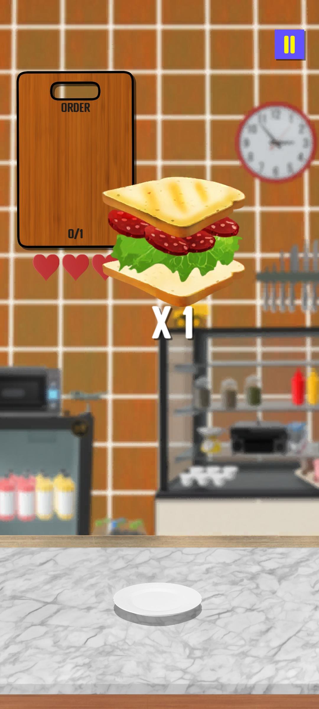 Fast Food Master Kitchen Game Screenshot