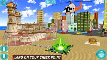 Helicopter Flying Adventures Game Screenshot