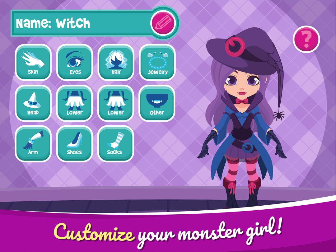 My Monster House: Doll Games screenshot game