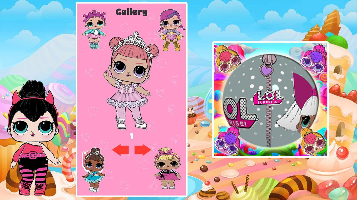 LOL open surprise Dolls Game Screenshot