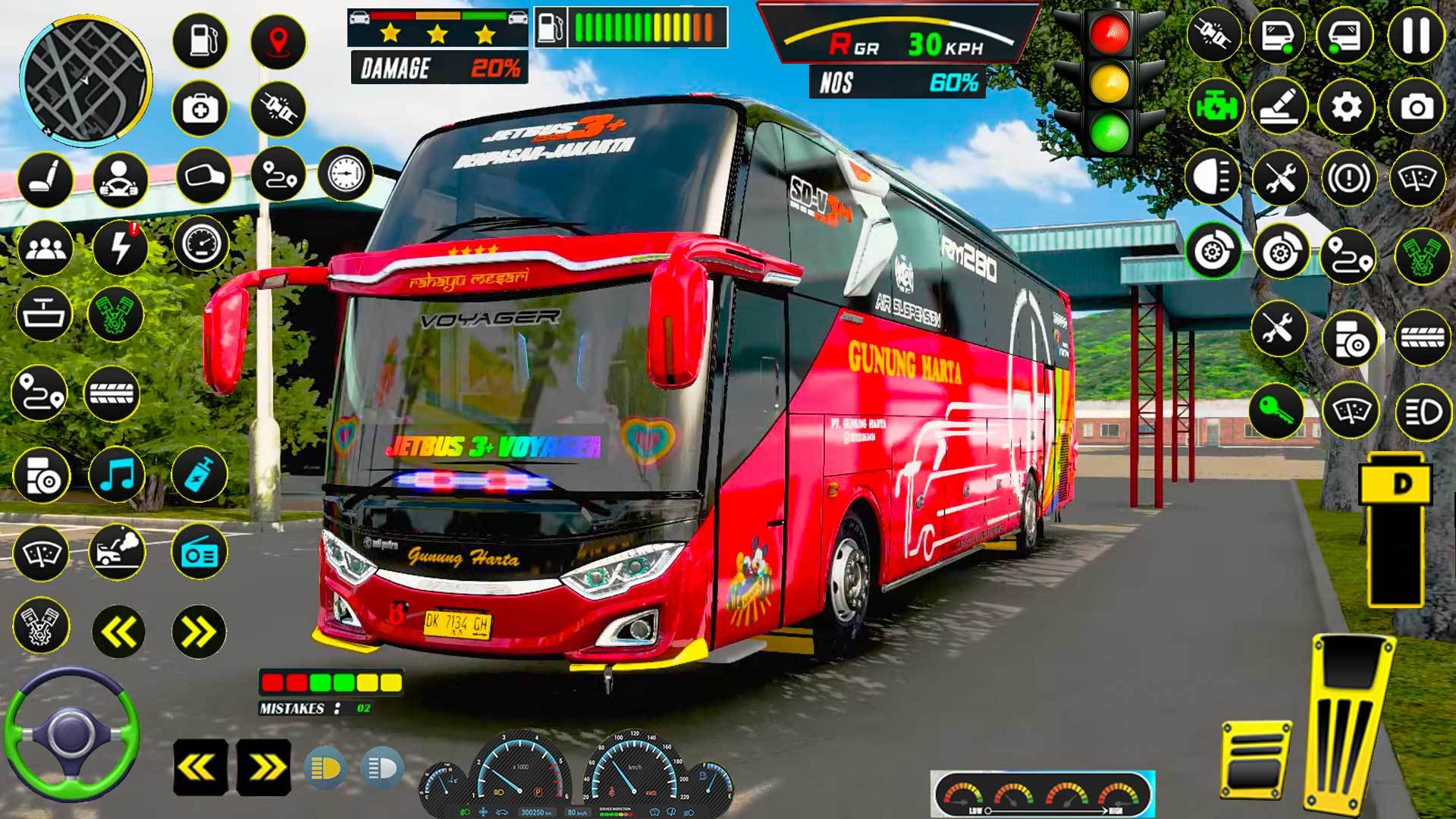 Скриншот игры Real Bus Games - Driving Sim