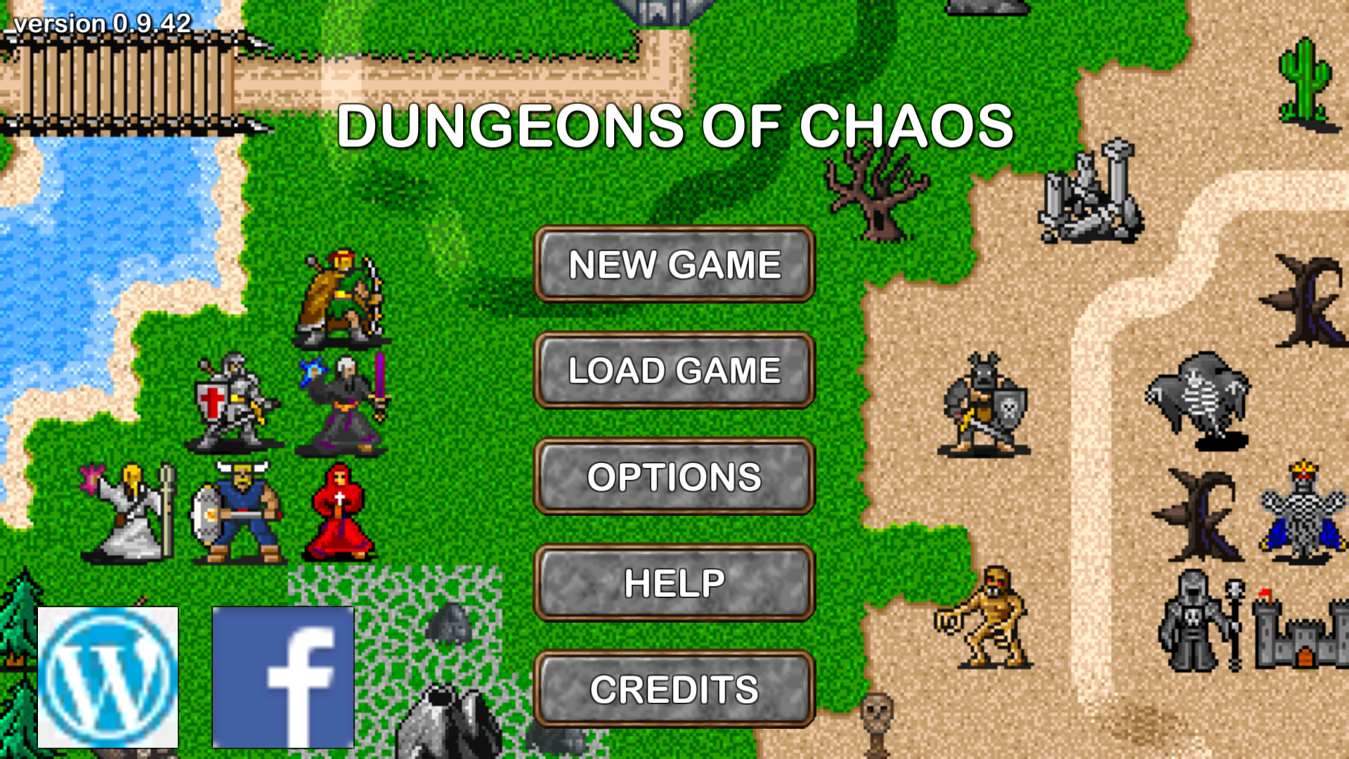 Dungeons of Chaos Game Screenshot