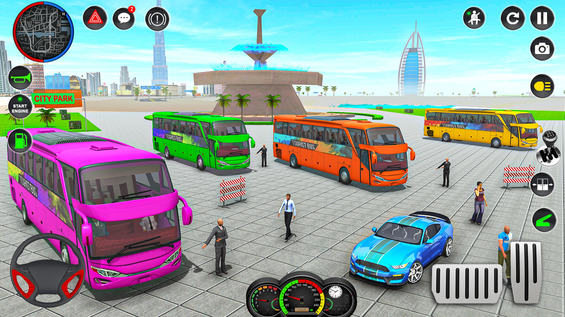 Bus Simulator: Bus Games 3D Game Screenshot