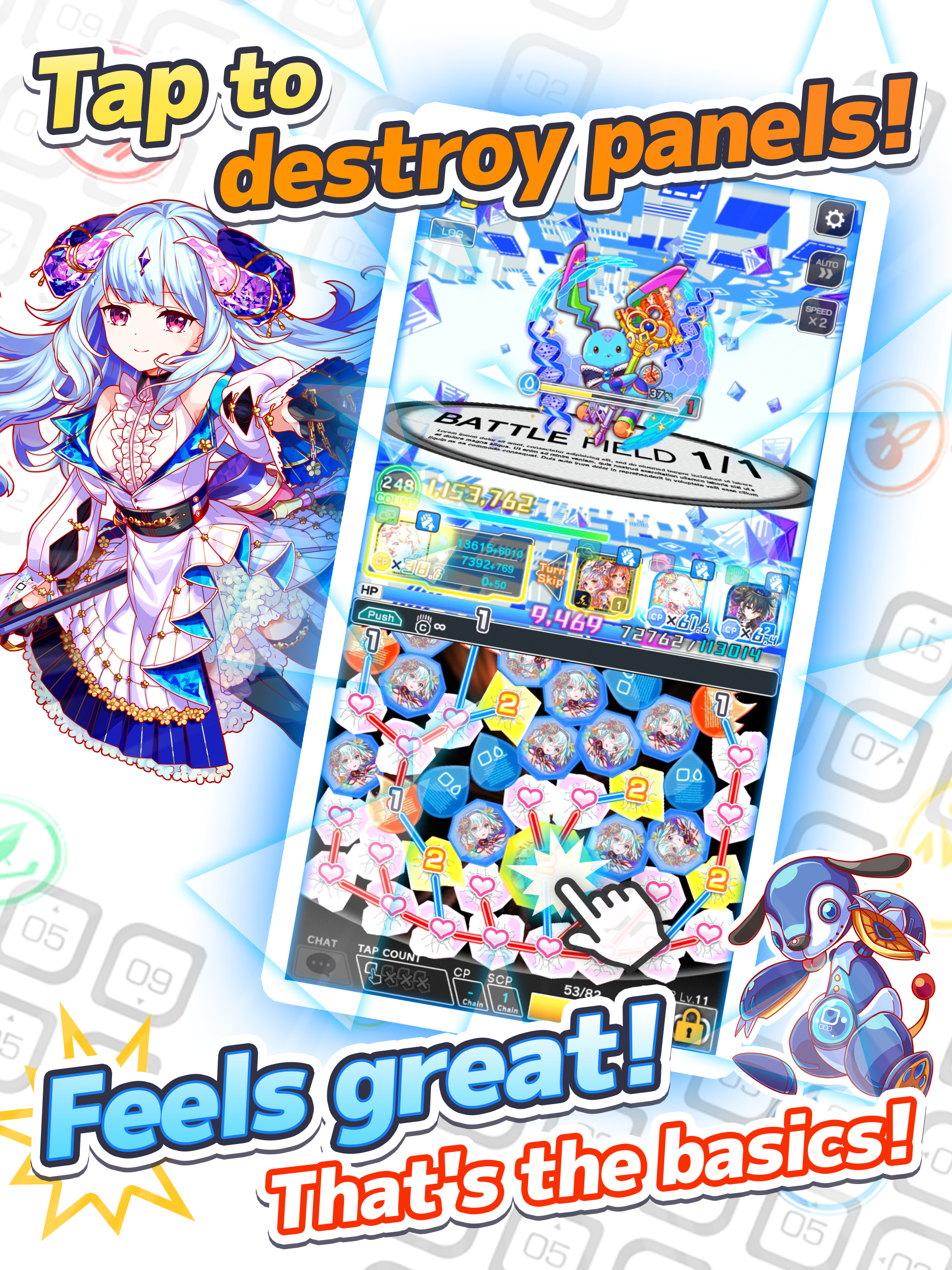 Crash Fever: The Ultimate RPG Game Screenshot