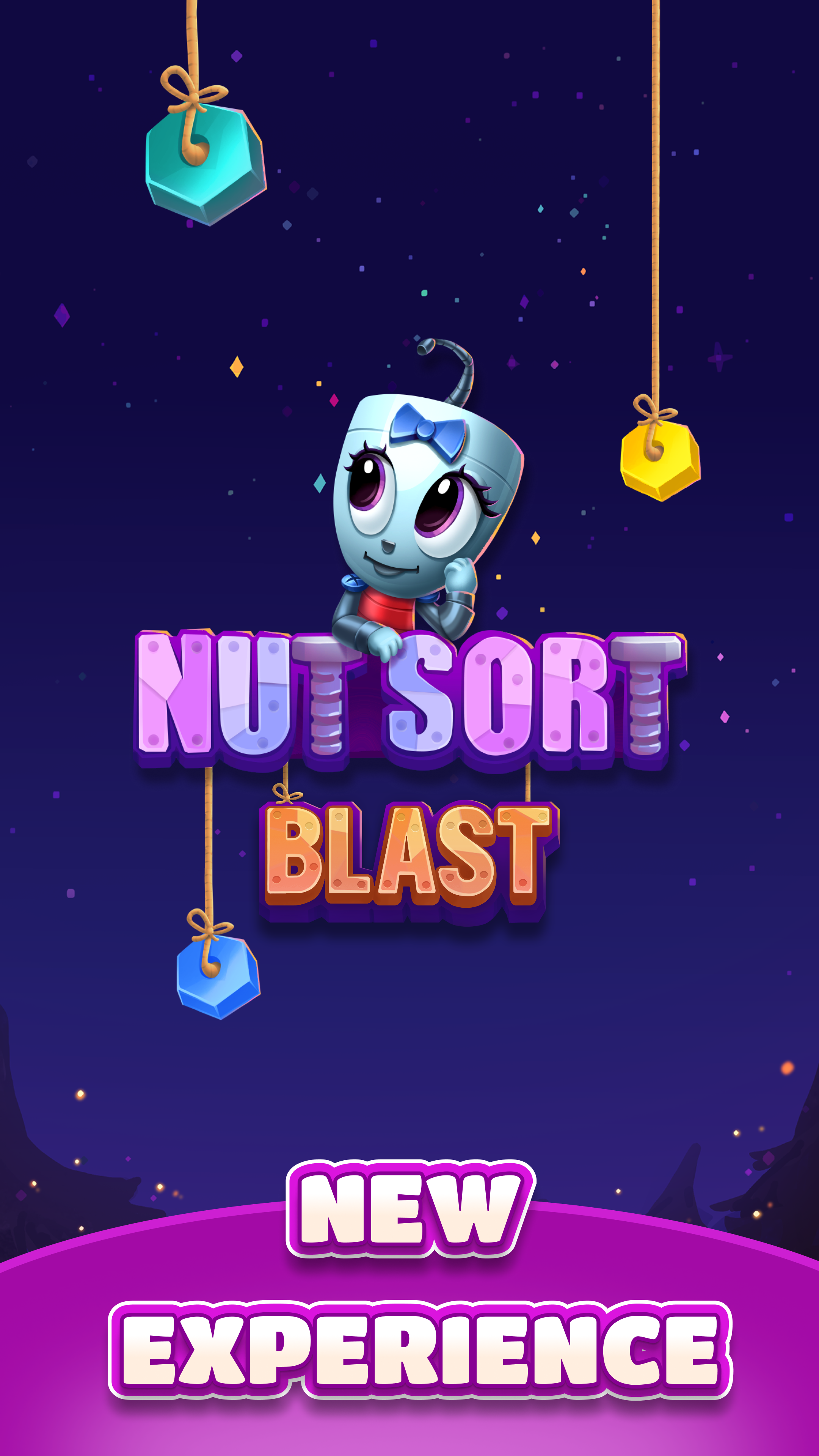 Nut Sort Blast: Color Puzzle Game Screenshot