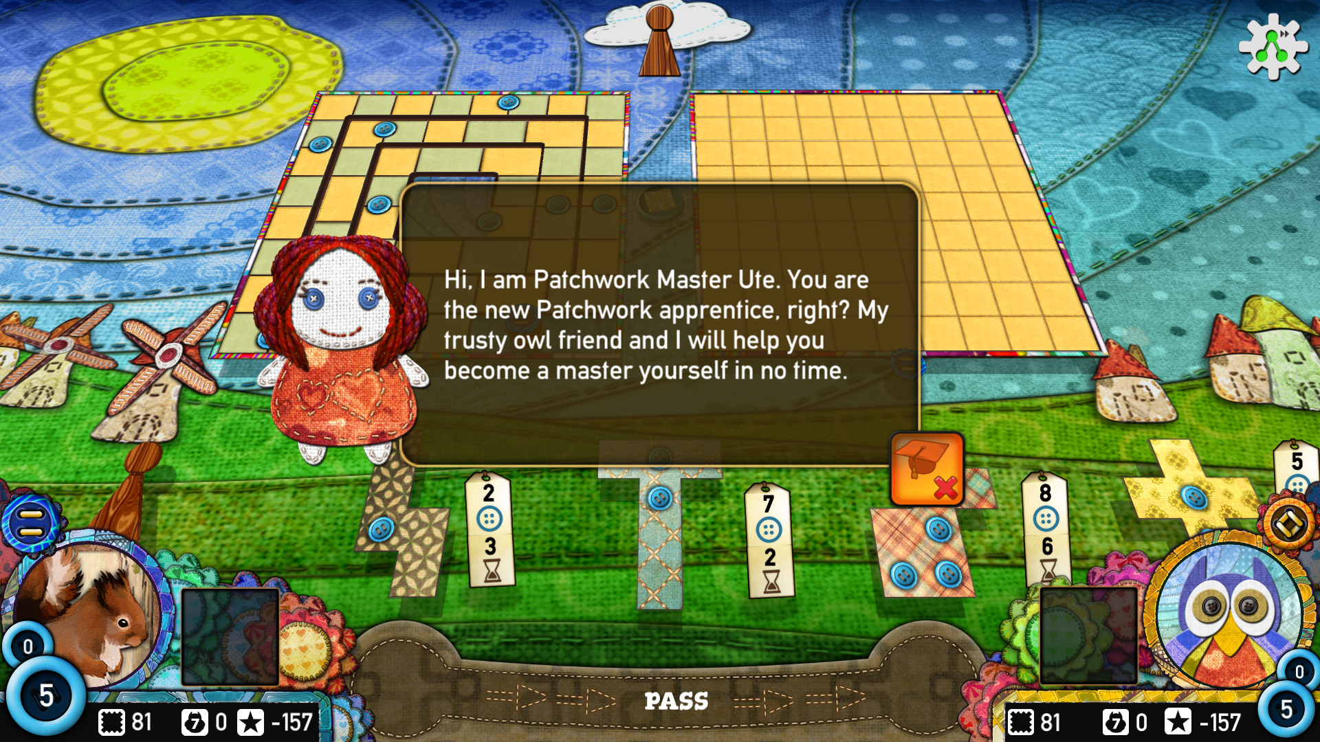 Patchwork The Game screenshot game