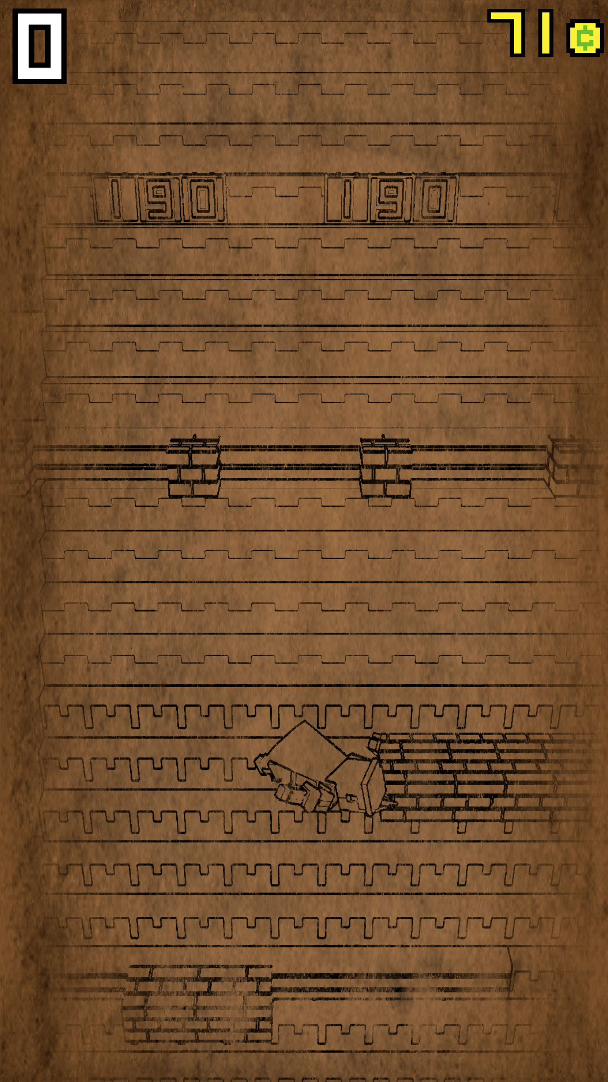 慢点下楼  (Down! Hold!) Game Screenshot