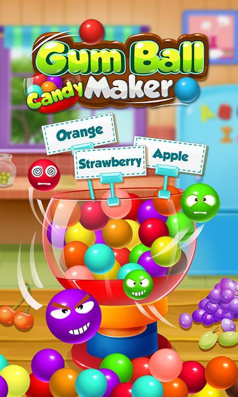 Screenshot 1 of Gula-gula Gum Ball: Permainan Makanan Kanak-kanak 1.0