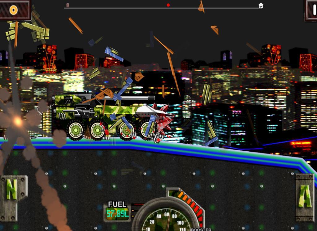 Smash Police Car - Outlaw Run ภาพหน้าจอเกม