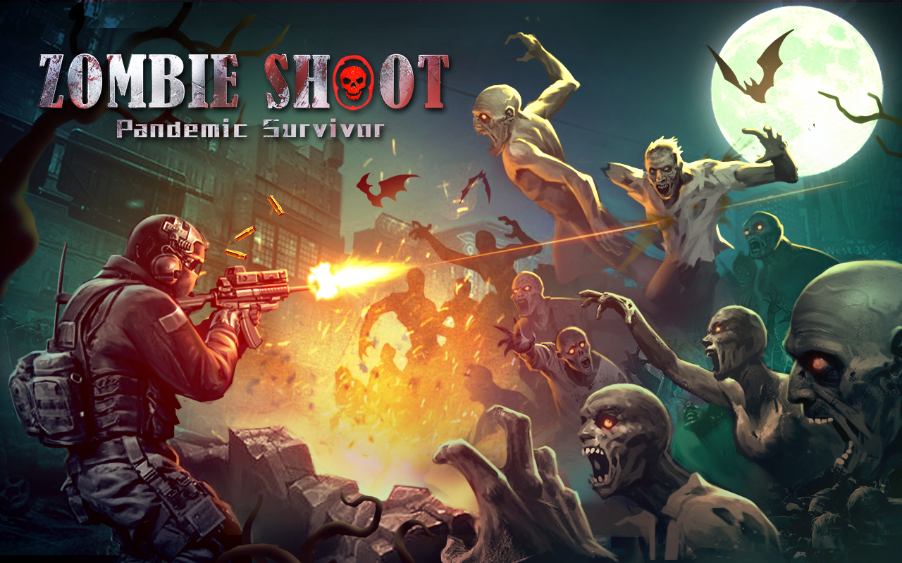 Скриншот игры Zombie Shooter：僵尸杀手