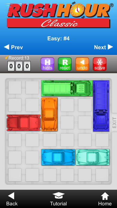 Rush Hour Game Screenshot